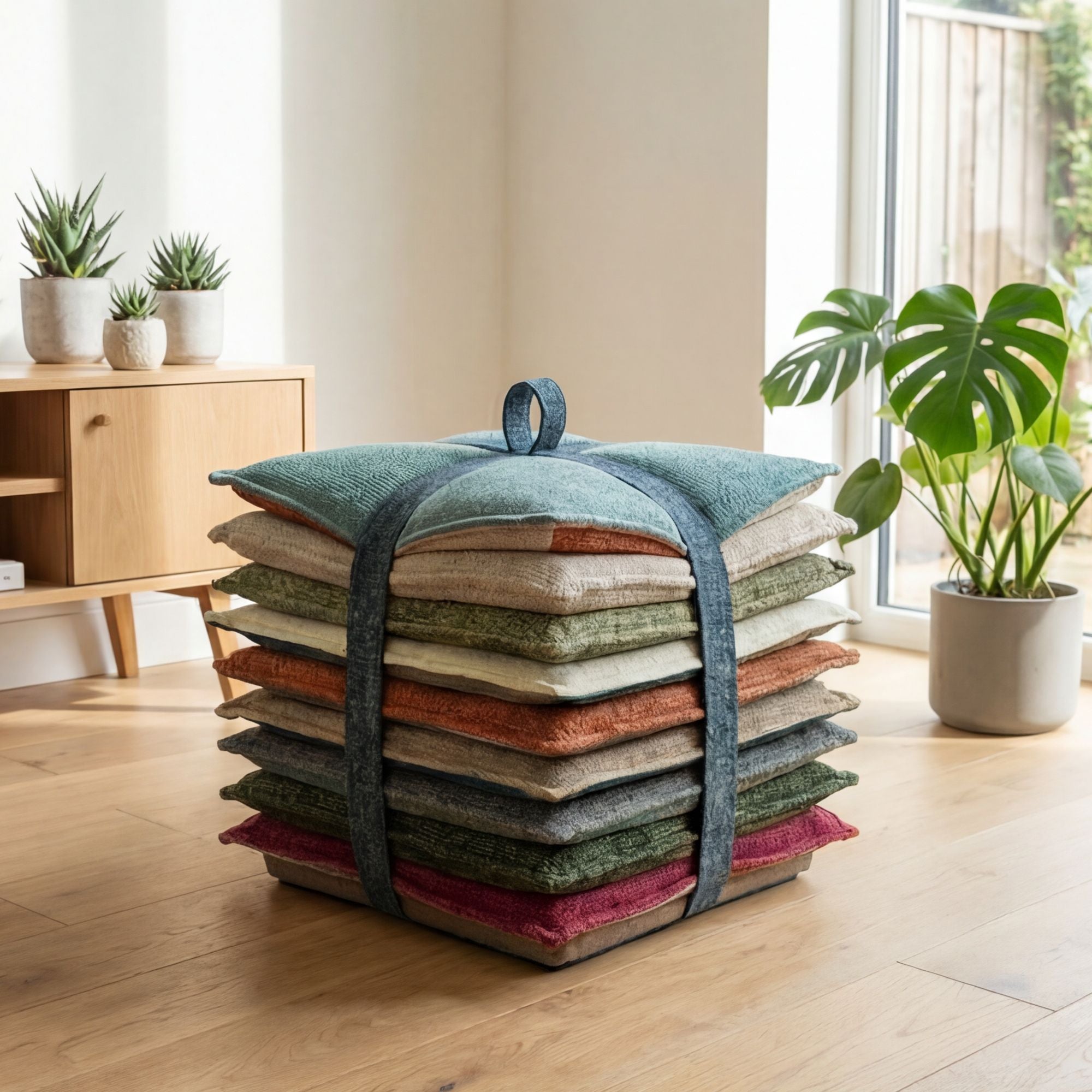 PRISMA - Pouf Design moderno decorativo per arredo casa
