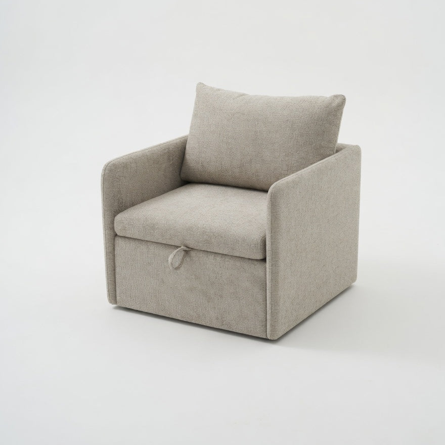 NEST - Poltrona Letto salvaspazio di design con comodo materasso h.10cm