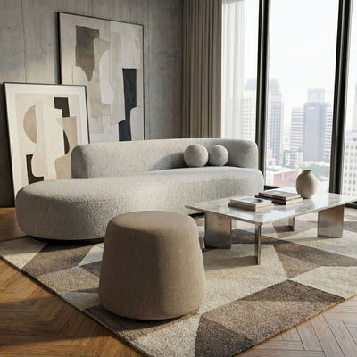 NOKO - Pouf Design a Cono moderno per soggiorno