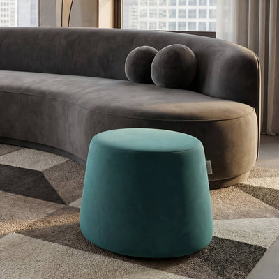 pouf cono in velluto
