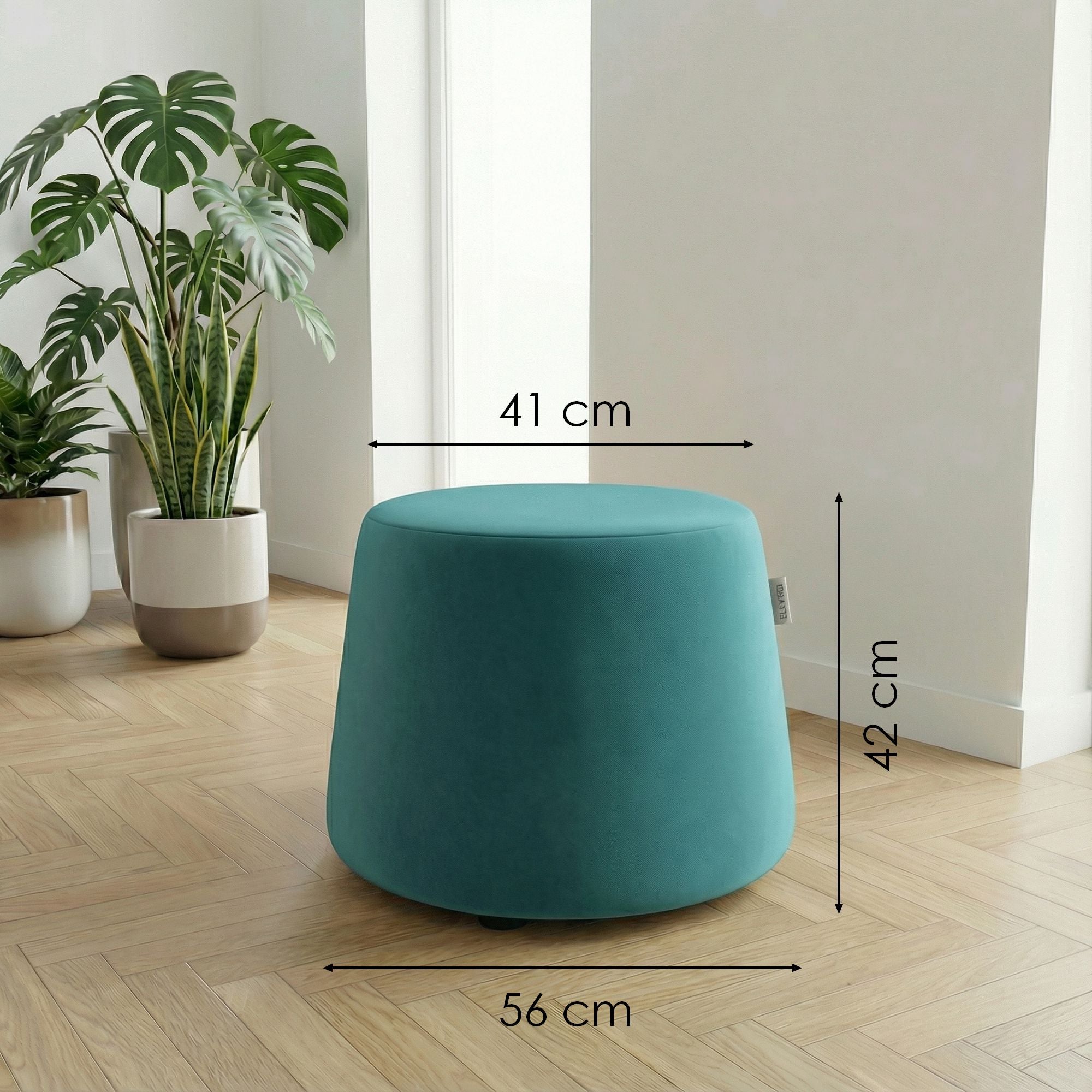 NOKO - Pouf Design a Cono moderno per soggiorno