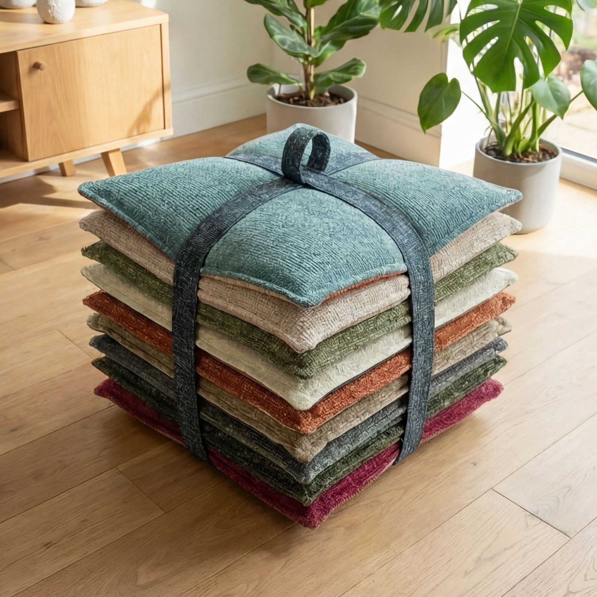 PRISMA - Pouf Design moderno decorativo per arredo casa